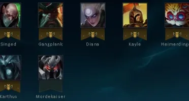 Conta Unranked 66 Campeões