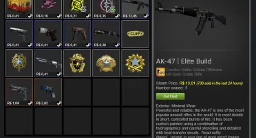 CONTA CS:GO + PRIME + MEDALHA 2020