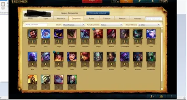 CONTA BRONZE 3 25 CAMPEOES +  2 SKINS