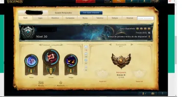 CONTA BRONZE 3 25 CAMPEOES +  2 SKINS