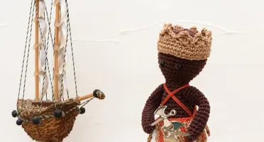 Orixá Xangô em Amigurumi