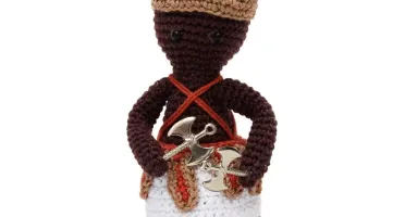 Orixá Xangô em Amigurumi