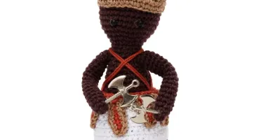Orixá Xangô em Amigurumi