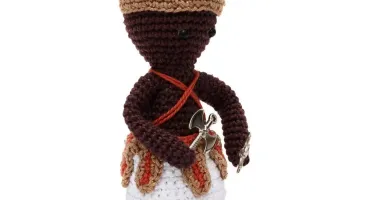 Orixá Xangô em Amigurumi