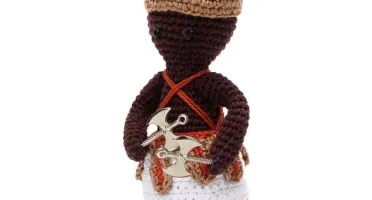 Orixá Xangô em Amigurumi