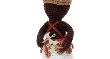 Orixá Xangô em Amigurumi