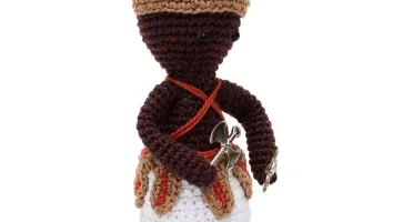 Orixá Xangô em Amigurumi