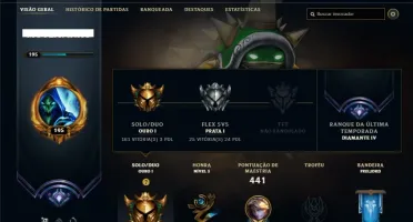 Conta ouro 1 com Rammus Rei e Riven Campeonato 2012 MAIN ADC