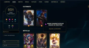 Conta ouro 1 com Rammus Rei e Riven Campeonato 2012 MAIN ADC