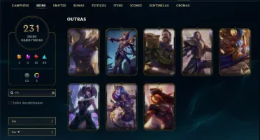 Conta ouro 1 com Rammus Rei e Riven Campeonato 2012 MAIN ADC