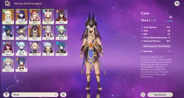 Genshin Impact / AR 7 / Cyno + Raiden (Baal)