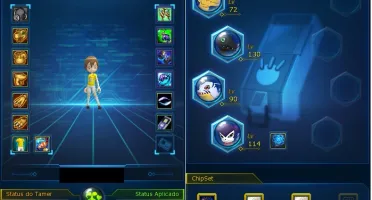 CONTA LADMO TAMER LVL 130 HIKARI SERVER OMEGAMON