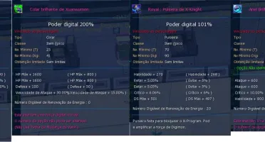 CONTA LADMO TAMER LVL 130 HIKARI SERVER OMEGAMON