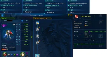 CONTA LADMO TAMER LVL 130 HIKARI SERVER OMEGAMON