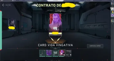 Conta VALORANT DIAMANTE 2 + PASSE
