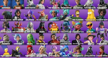 Conta Fortnite | 75 Skins | Outlaw Midas | Entrega automátic