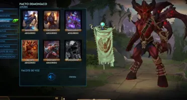 CONTA SMITE (PC) NIVEL 128 COM + DE 600 SKINS (3 TIER 5 )