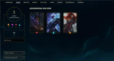 Unrnaked com 35 Champs e 3 Skins