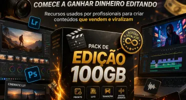 Pack 100Gb De Edição – Comece A Ganhar Dinheiro Editando