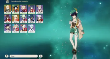 ✨ Conta genshin AR 30 - Venti C1 + Jean✨