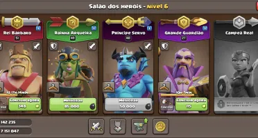 Conta Clash of clans cv 12
