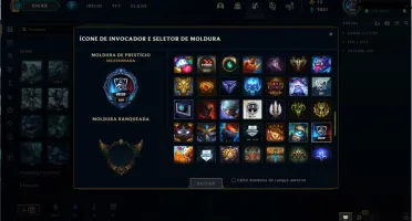 Conta Gold com 45 skins e 88 campões lv 170