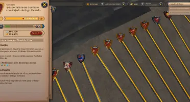 Conta albion 500m de fama,700+ adagas, amaldiçoado e fire.