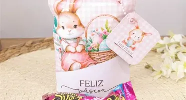 Saquinho de Páscoa Personalizado