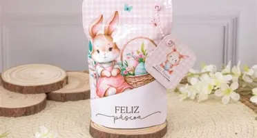 Saquinho de Páscoa Personalizado