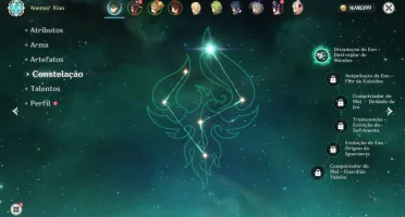 (Genshin Impact) Xiao C2 + Lança De Jade