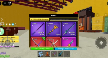 Conta de blox fruta