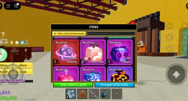 Conta de blox fruta