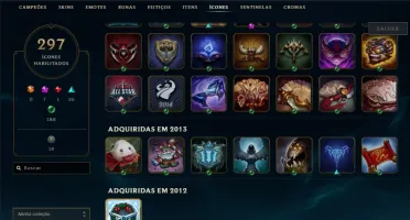 Conta LoL de 2012