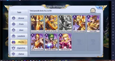 Conta Saint Seiya Awakening top