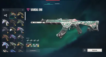 Conta Com Leque Flamejante