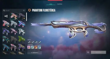 Conta Com Leque Flamejante