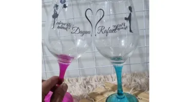 Taças de Vinho Personalizadas