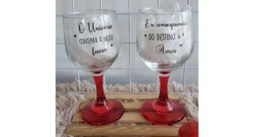 Taças de Vinho Personalizadas