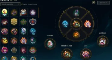 conta lol, plat 4, mais de 20k de essencia azul