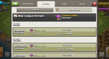 Clã Nv. 19 (QUASE 20) [COC] | Excelente Nome & War Log