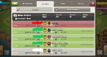 Clã Nv. 19 (QUASE 20) [COC] | Excelente Nome & War Log