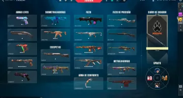 vendo conta valorant full acesso contendo skins platina 1
