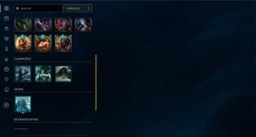 Conta gold 4, Com Troca de senha e email. 107 Skins