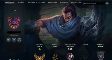 Conta gold 4, Com Troca de senha e email. 107 Skins