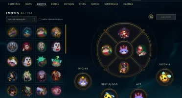 Conta gold 4, Com Troca de senha e email. 107 Skins