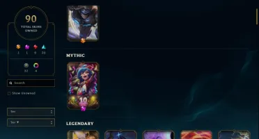 Diamante 1 - 90 Skins /61% winrate