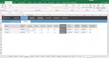 Planilha De Formação De Preços Para Produtos 4.0