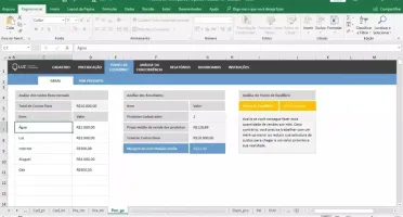 Planilha De Formação De Preços Para Produtos 4.0