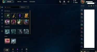 Conta League of Legends Platina 2
