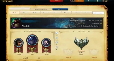 CONTA PRATA V,40 CAMPEÕES, 5 SKINS, PREÇO BAIXO